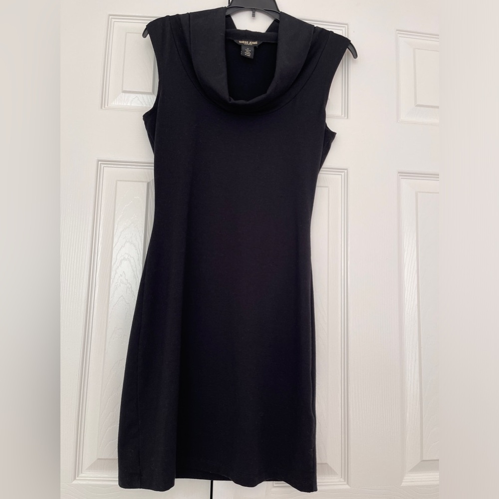 Y2K Vintage Guess Black Sleeveless Dress size M